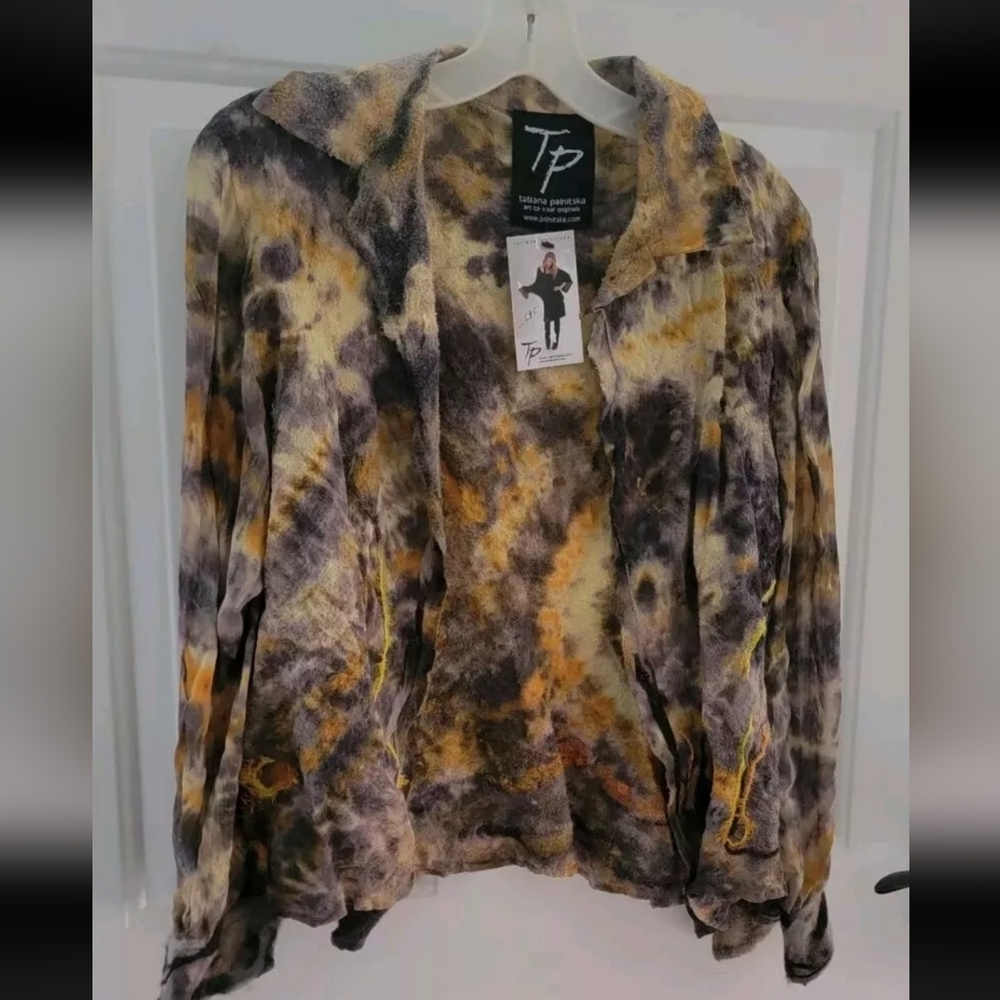 Tatiana Palnitska Jacket Avant-Garde Art To wear Original small